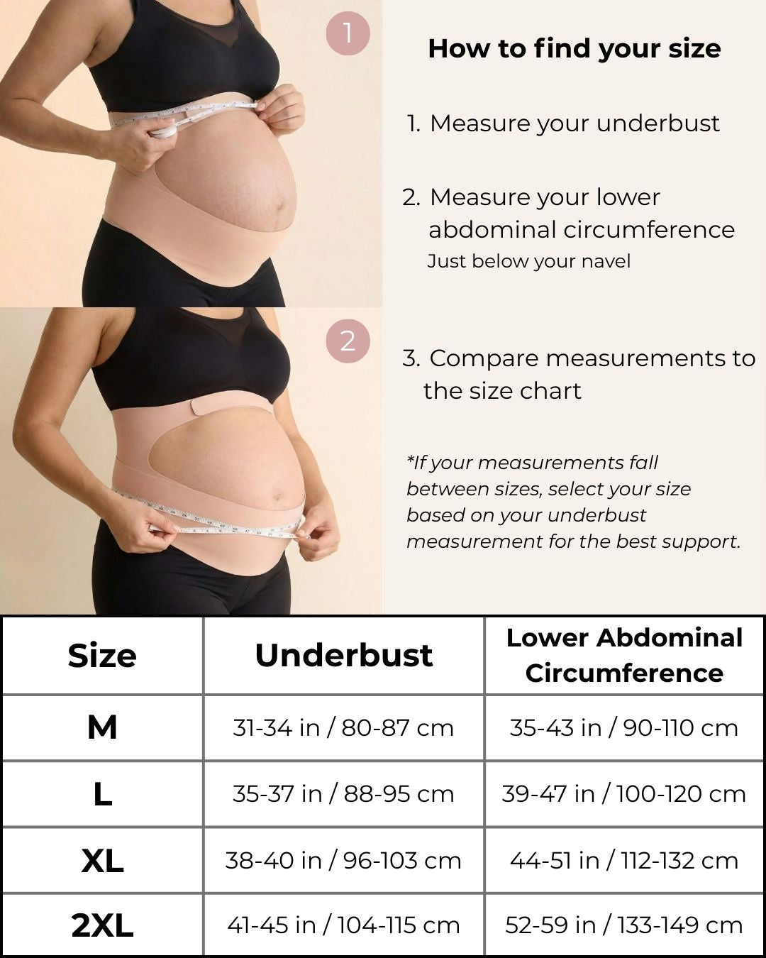 Liramom Ergonomic Maternity Belly Band