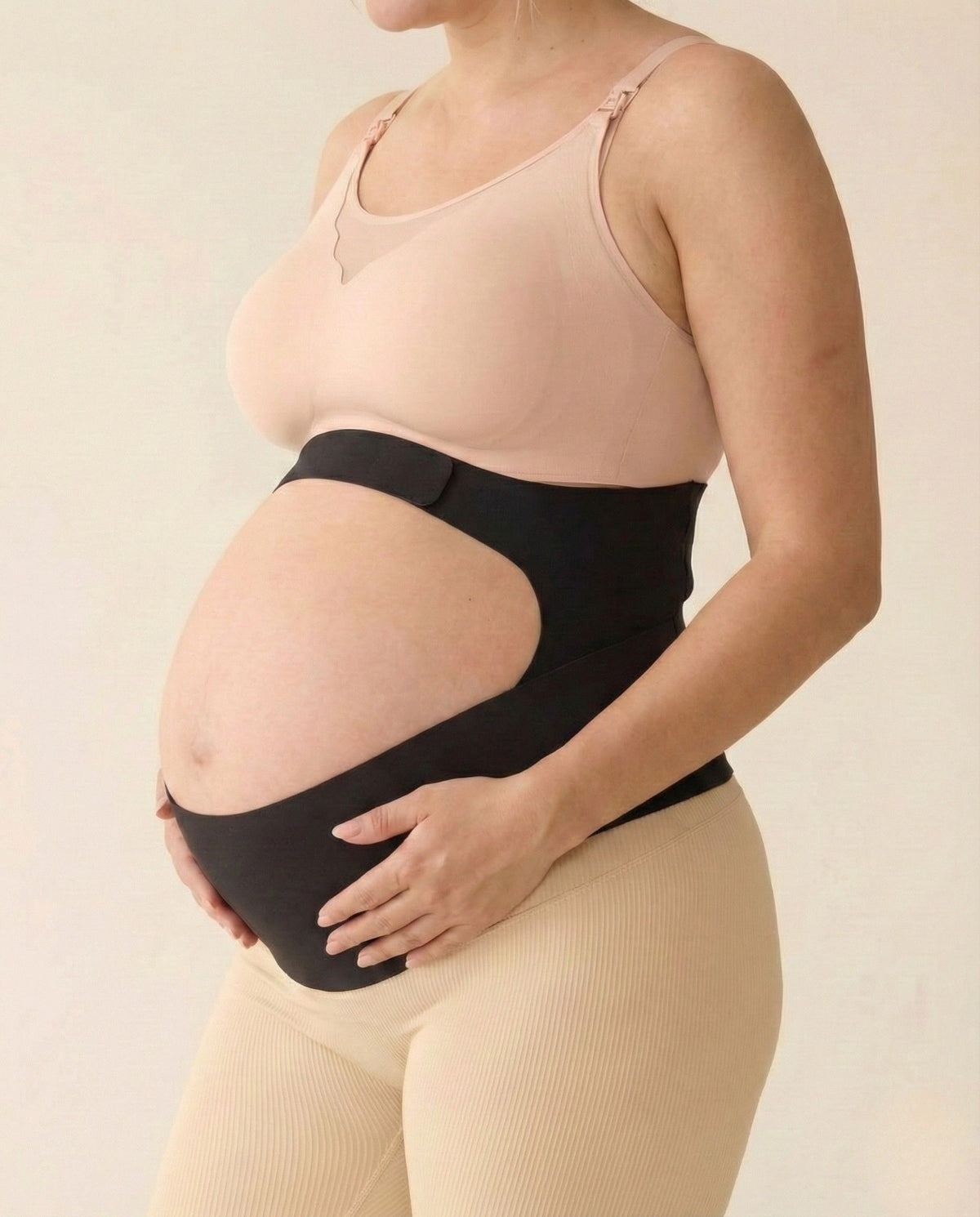 Liramom Ergonomic Maternity Belly Band Black