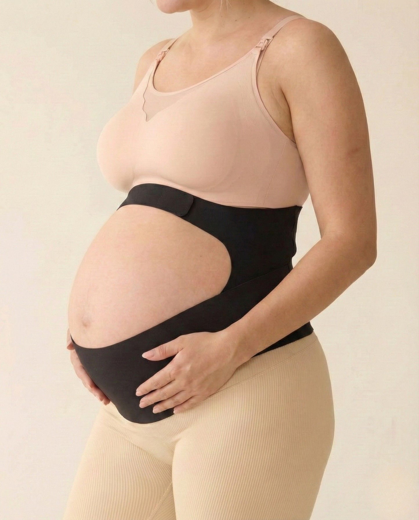 Liramom Ergonomic Maternity Belly Band Black