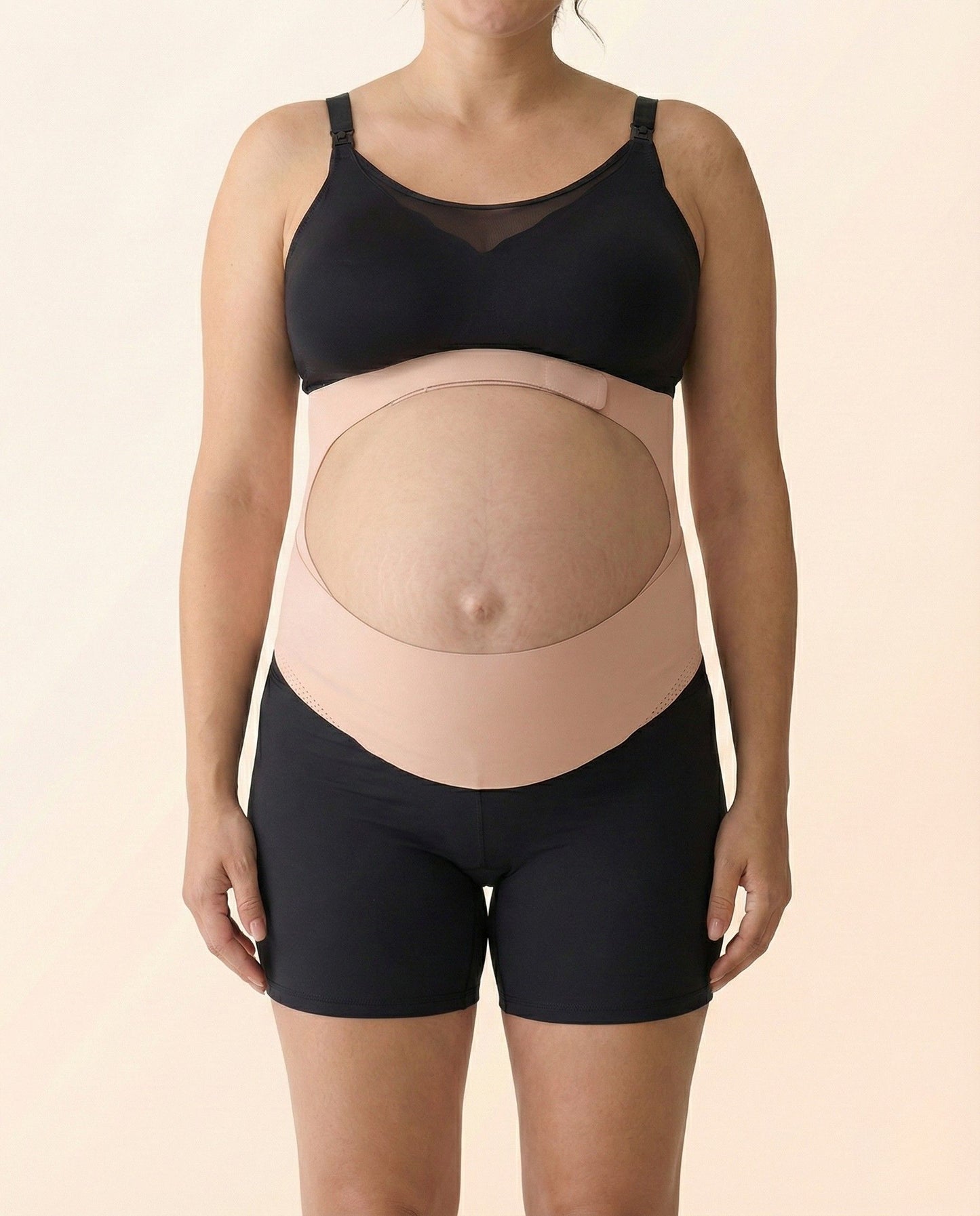 Liramom Ergonomic Maternity Belly Band Black