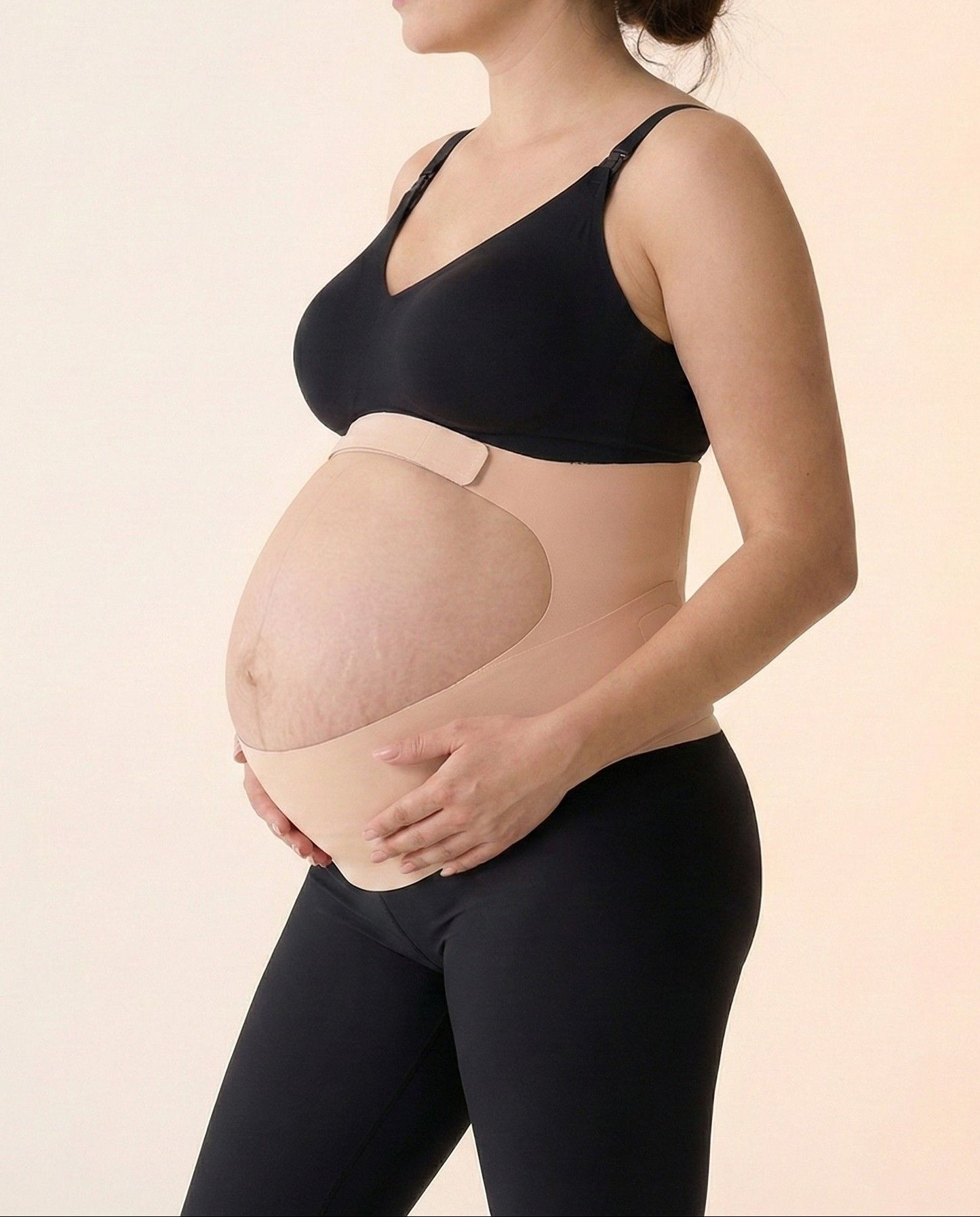 Liramom Ergonomic Maternity Belly Band Black